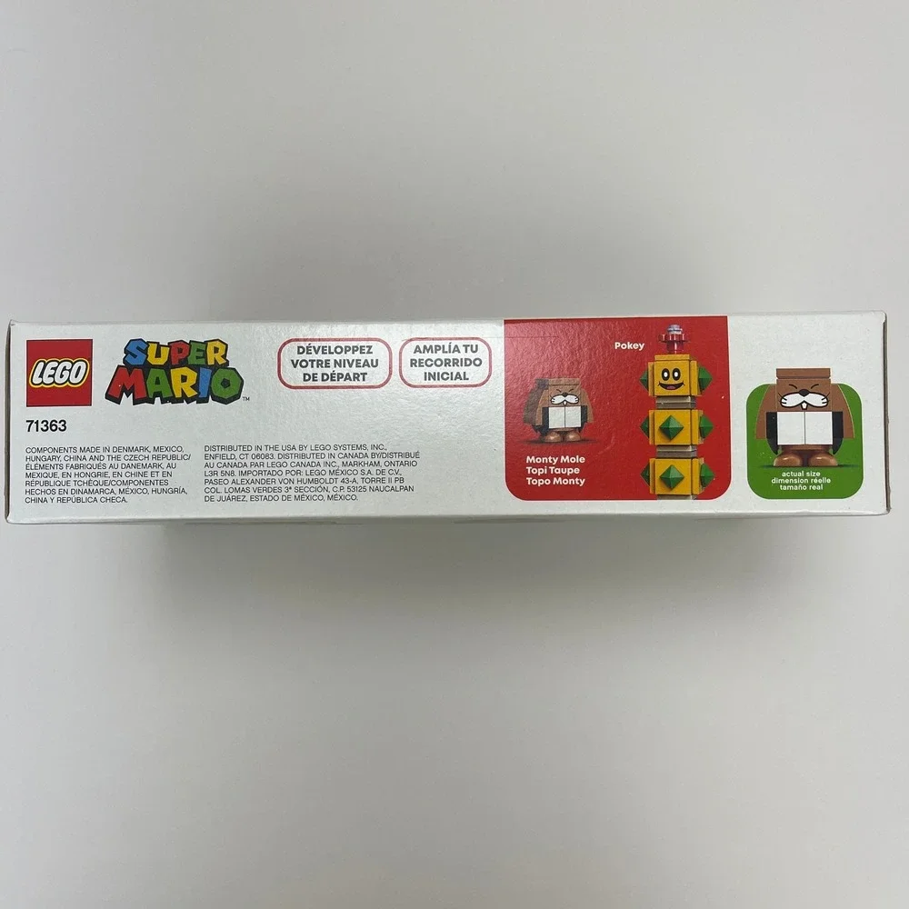 LEGO Building Set 71363 Super Mario Desert Pokey Monty Mole Expansion Set NEW